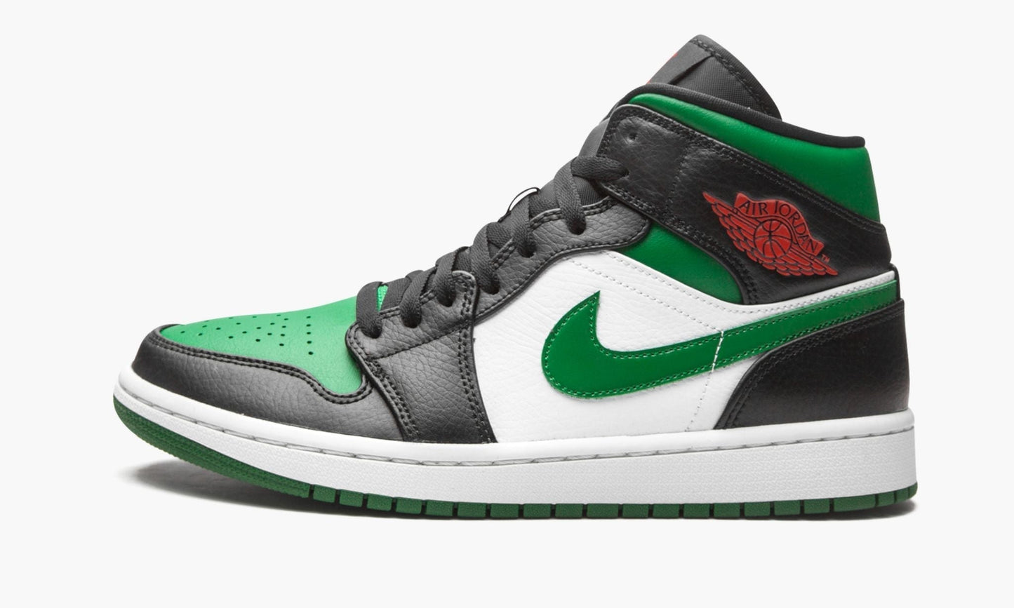 Air Jordan 1 Mid “Green Toe” Sneakers - Heritage Edition