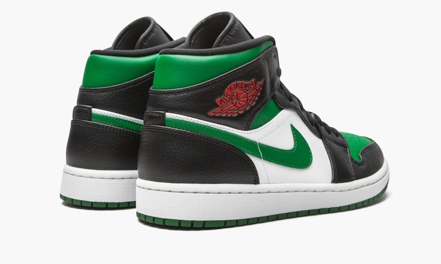 Air Jordan 1 Mid “Green Toe” Sneakers - Heritage Edition