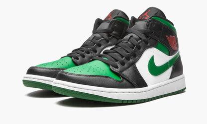 Air Jordan 1 Mid “Green Toe” Sneakers - Heritage Edition