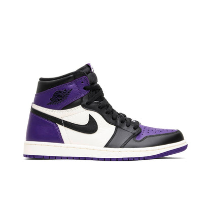 Air Jordan 1 Retro High OG ‘Court Purple’ 555088-501 Sneakers - Streetwear Es...