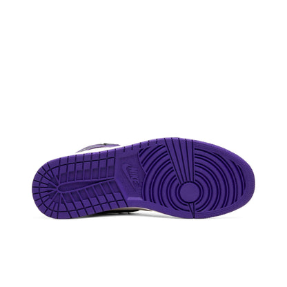 Air Jordan 1 Retro High OG ‘Court Purple’ 555088-501 Sneakers - Streetwear Es...