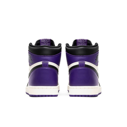 Air Jordan 1 Retro High OG ‘Court Purple’ 555088-501 Sneakers - Streetwear Es...