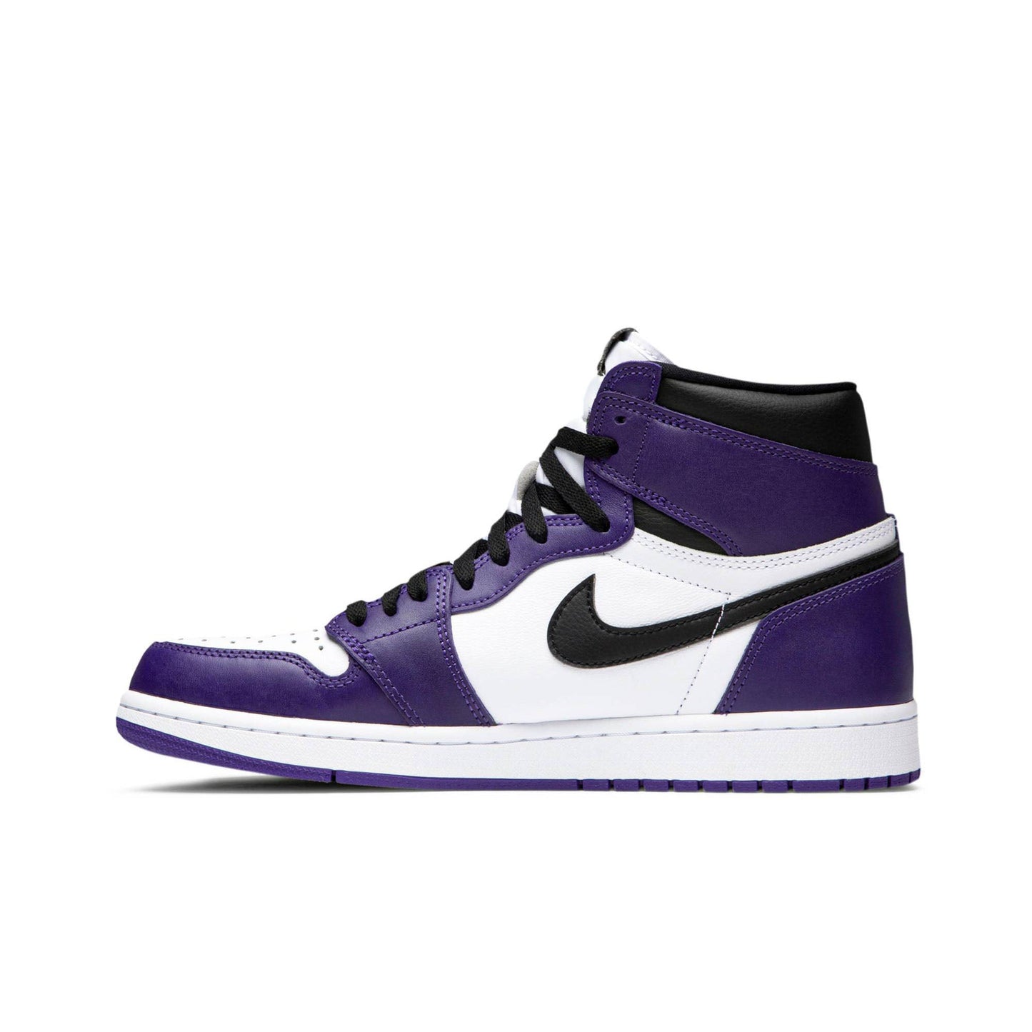 Air Jordan 1 Retro High OG Court Purple 2.0 555088-500 Sneakers - Cushioned S...