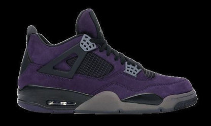 Air Jordan 4 Retro TraviScots Purple CI1184 Sneakers - Limited Edition