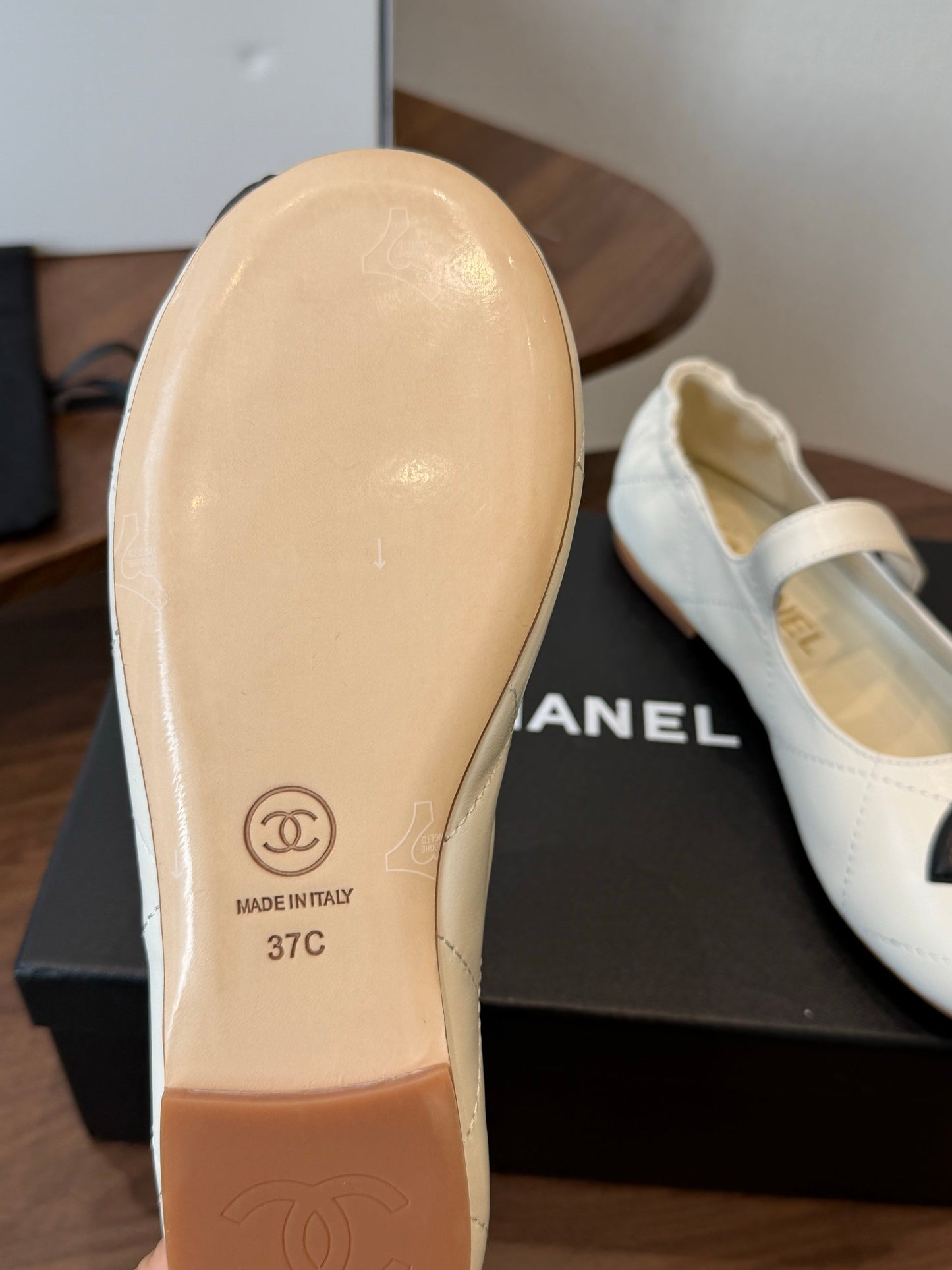 Chanel 2026 Ballet Flats Sheepskin 833983