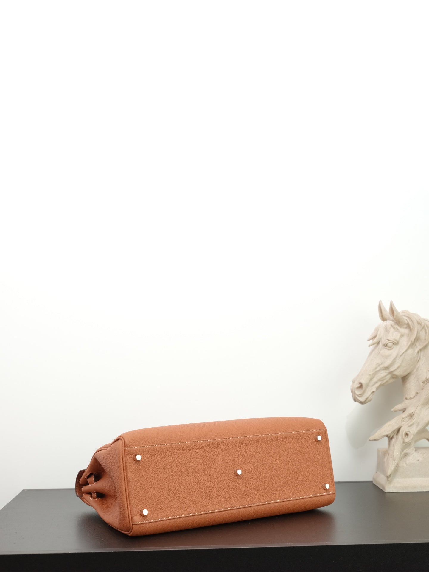 Hermes 2026 Maxi Kelly 42cm Bag Golden Brown Togo Leather 284501