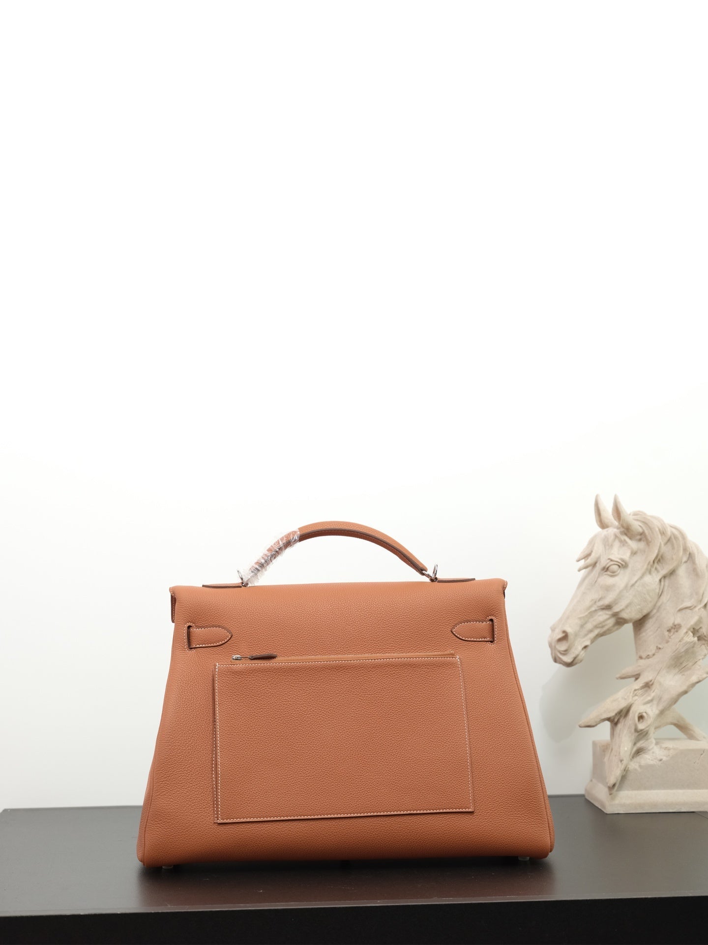 Hermes 2026 Maxi Kelly 42cm Bag Golden Brown Togo Leather 284501