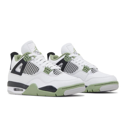 Wmns Air Jordan 4 Retro ‘Seafoam’ AQ9129-103 Sneakers - Fresh Drop